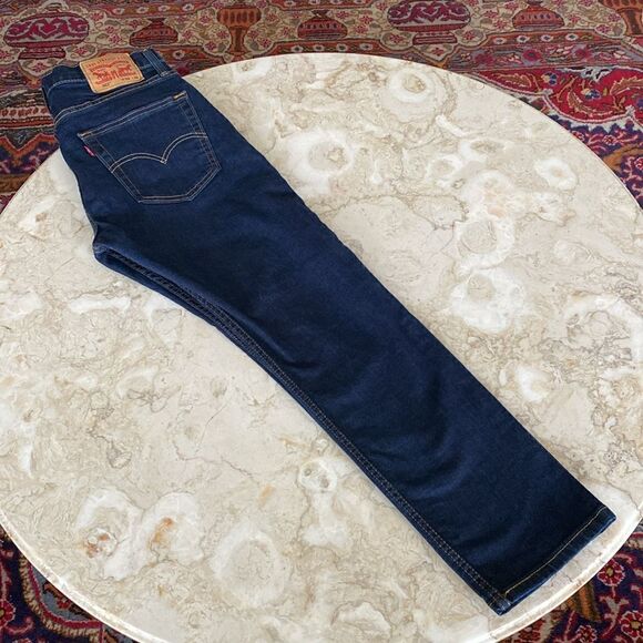 Levi’s 502 Taper Dark Wash Stretch Jeans - Picture 3 of 12